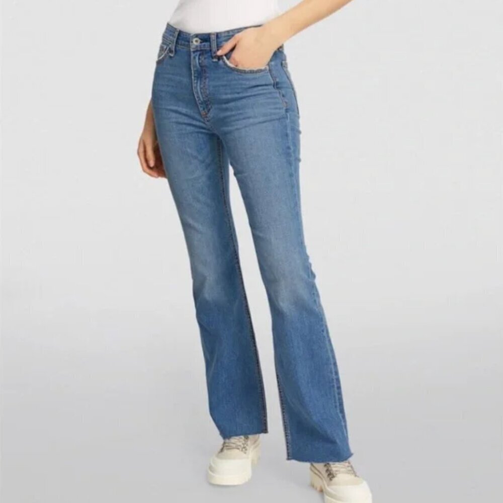 Rag & Bone Nina High Rise Flare (28)
